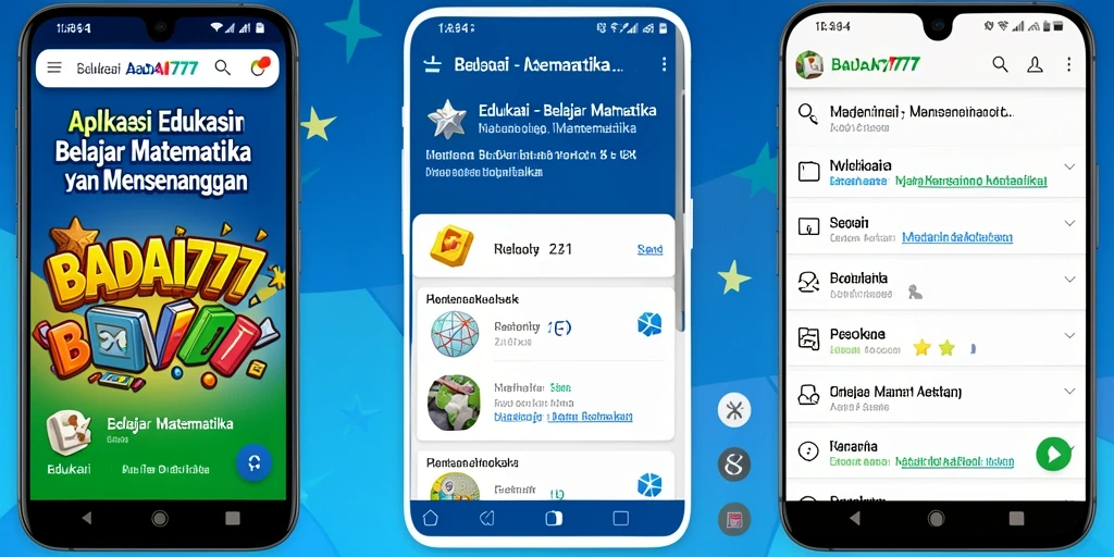 Tampilan antarmuka BADAI777 yang interaktif dan informatif.