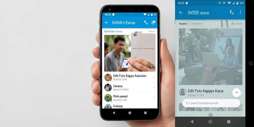 Tampilan antarmuka pengguna aplikasi INS55 yang modern dan intuitif.