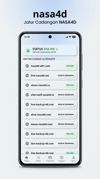 Link Alternatif untuk Akses nasa4d di Indonesia